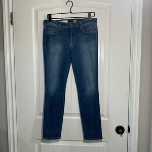 Anthropologie Pilcro Serif Slim Fit Jeans Mid Rise‎ Medium Wash Denim 30